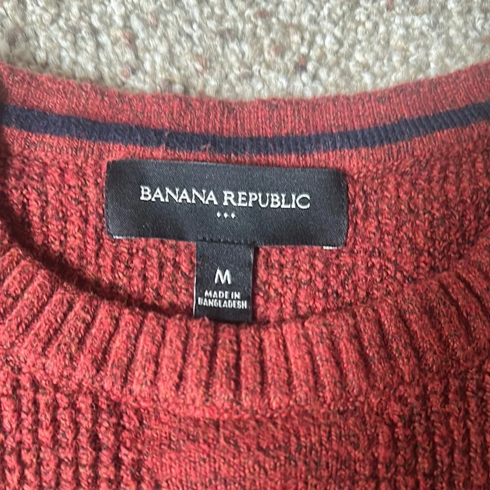 Banana Republic Red Crewneck Sweater